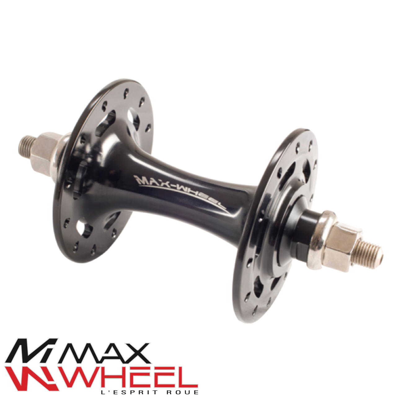 Moyeu de roue avant alu karting 25 mm longueur 95 mm noir - Pièce Moyeu de roue avant alu karting 25 mm longueur 95 mm noir - Pièce