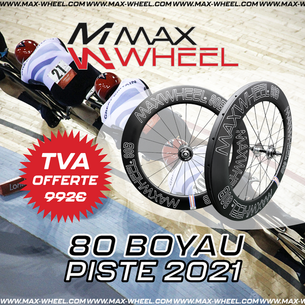 TVA Offerte pour les roues 80 boyau piste 2021
