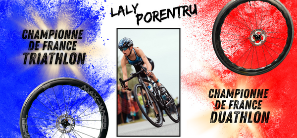 Laly Porentru, nouvelle championne de France de triathlon cadettes ! 🏆🎉