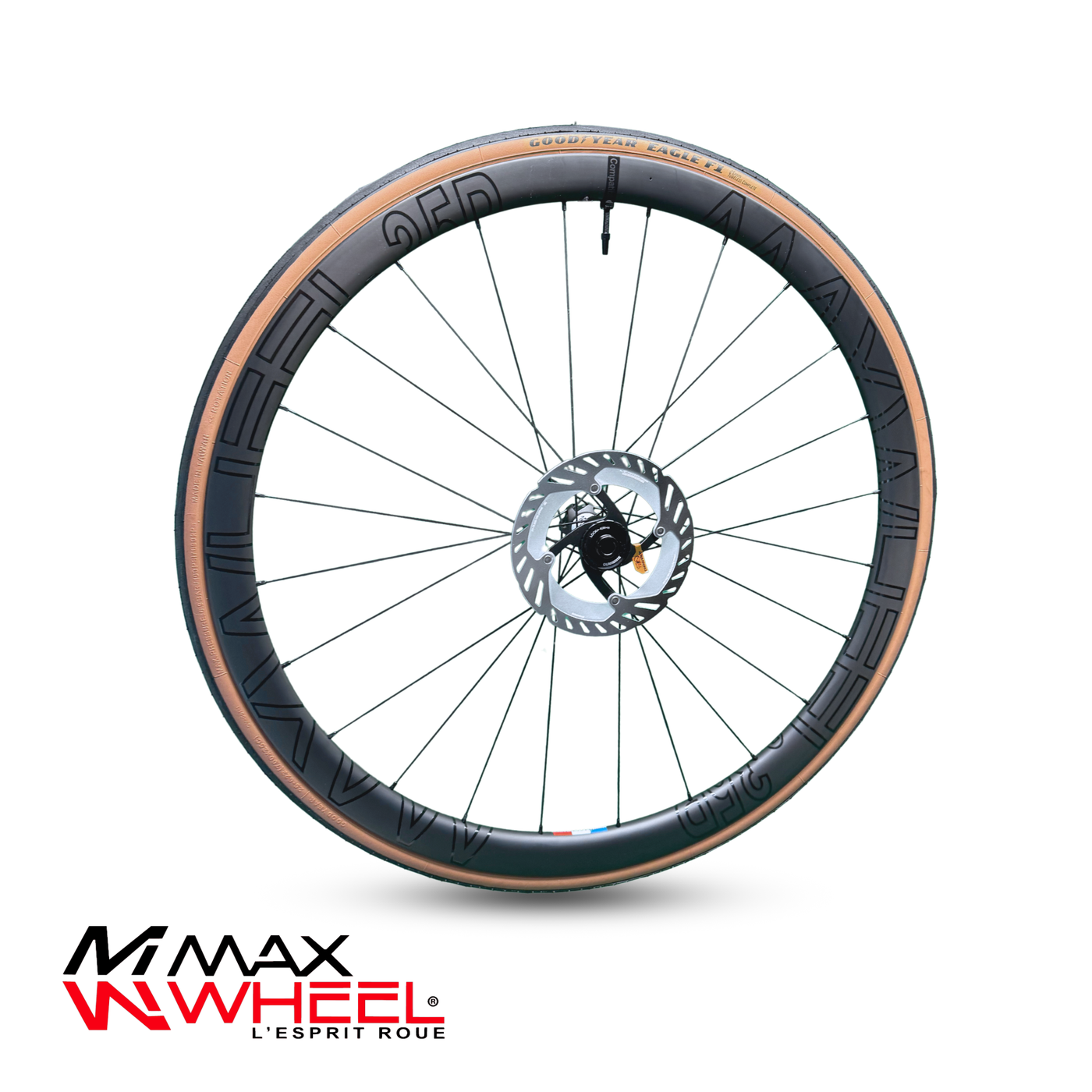 BLACK FRIDAY : 35 PNEU CARBON DISC BRAKE T800 NOIR / DT SWISS 350 SP + PNEUS GOODYEAR + DISQUES SHIMANO