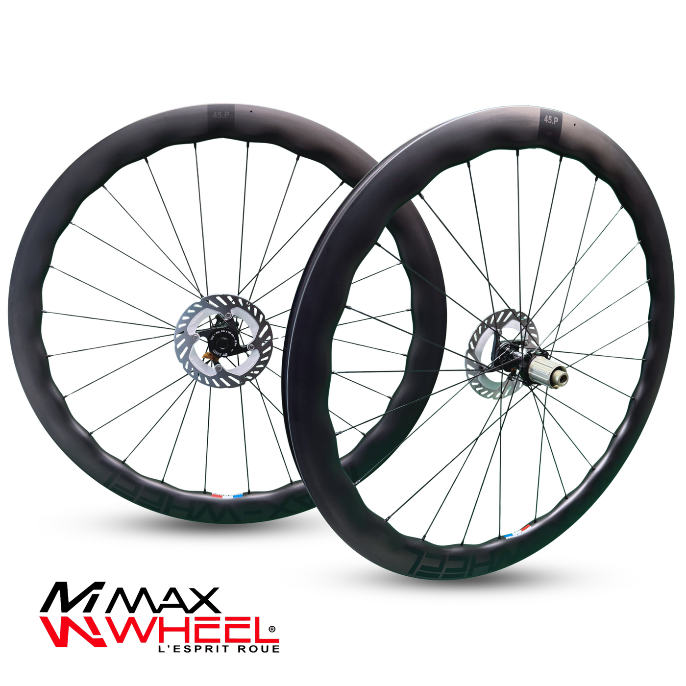 45 PNEU CARBON WAVE SHAPE DISC BRAKE NOIR (NEW)