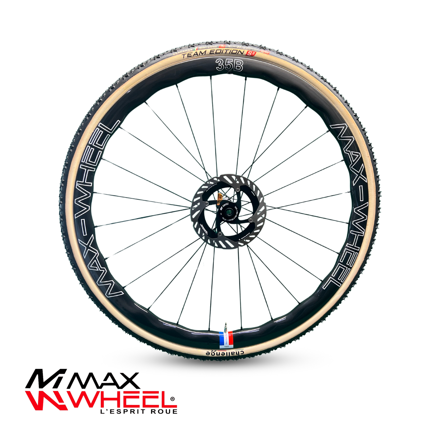 35 BOYAUX CARBON WAVE SHAPE DISC BRAKE (NEW) + BOYAUX CHALLENGE TEAM EDITION + DISQUES SHIMANO